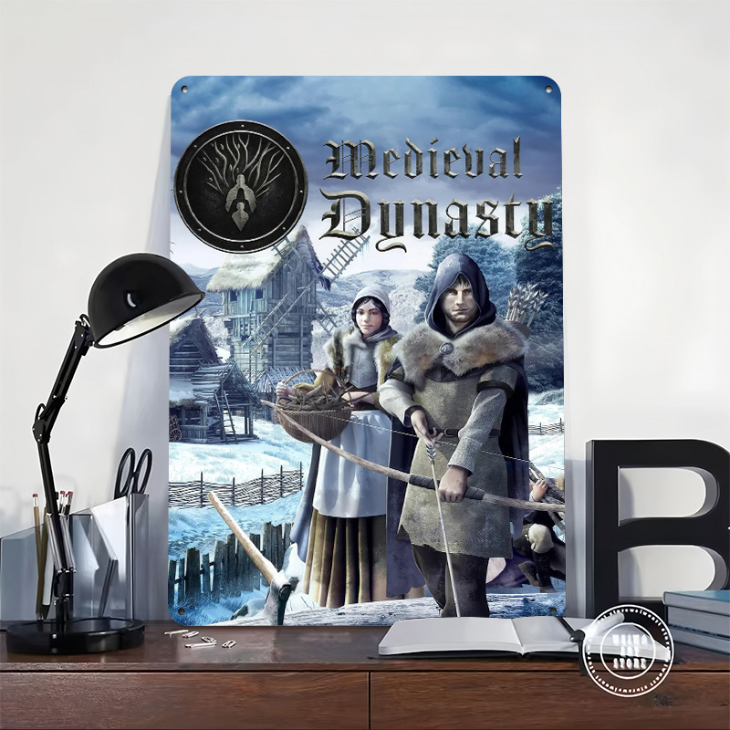 Medieval Dynasty Game Art Meta - Desk Setup Poster recensie en prijs