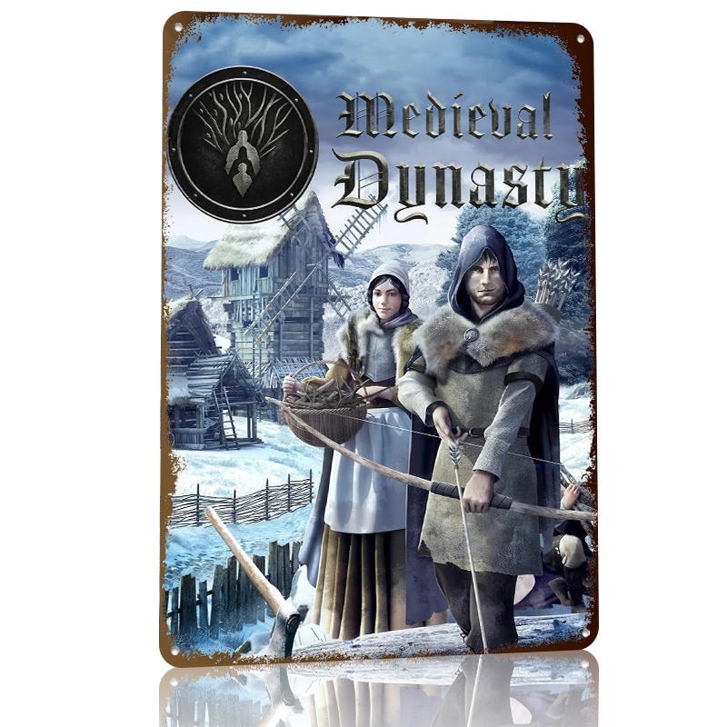 Medieval Dynasty Game Art Meta - Desk Setup Poster recensie en prijs