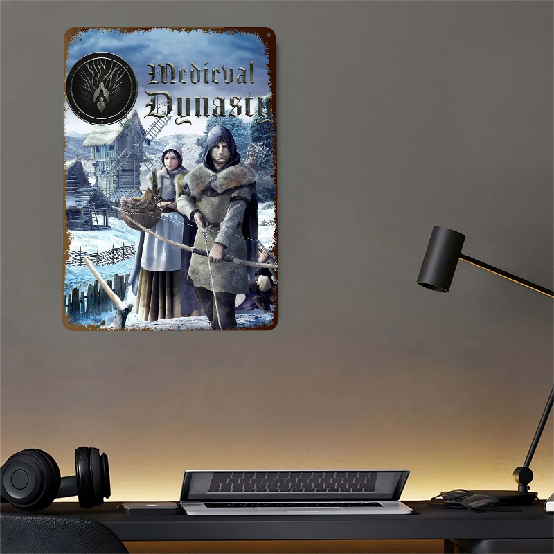 Medieval Dynasty Game Art Meta - Desk Setup Poster recensie en prijs