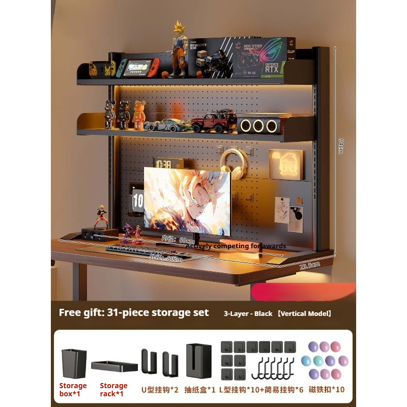 Clamp on Desk Shelf with Pegbo - Desk Setup Study recensie en prijs