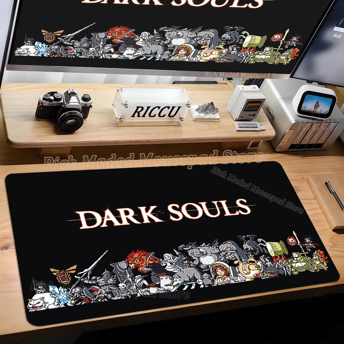 Gamer Large Mouse Pad Dark Sou - Desk Setup Dark recensie en prijs