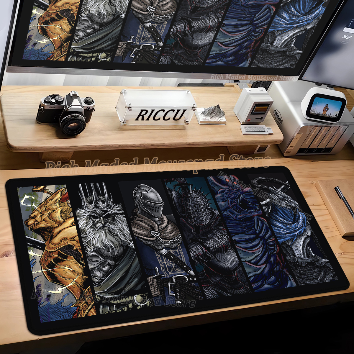 Gamer Large Mouse Pad Dark Sou - Desk Setup Dark recensie en prijs