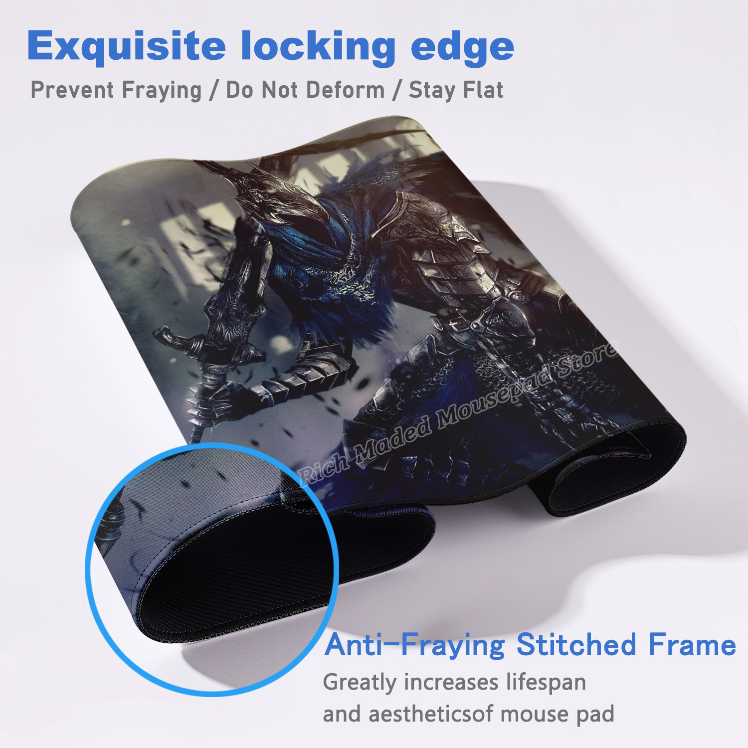 Gamer Large Mouse Pad Dark Sou - Desk Setup Dark recensie en prijs