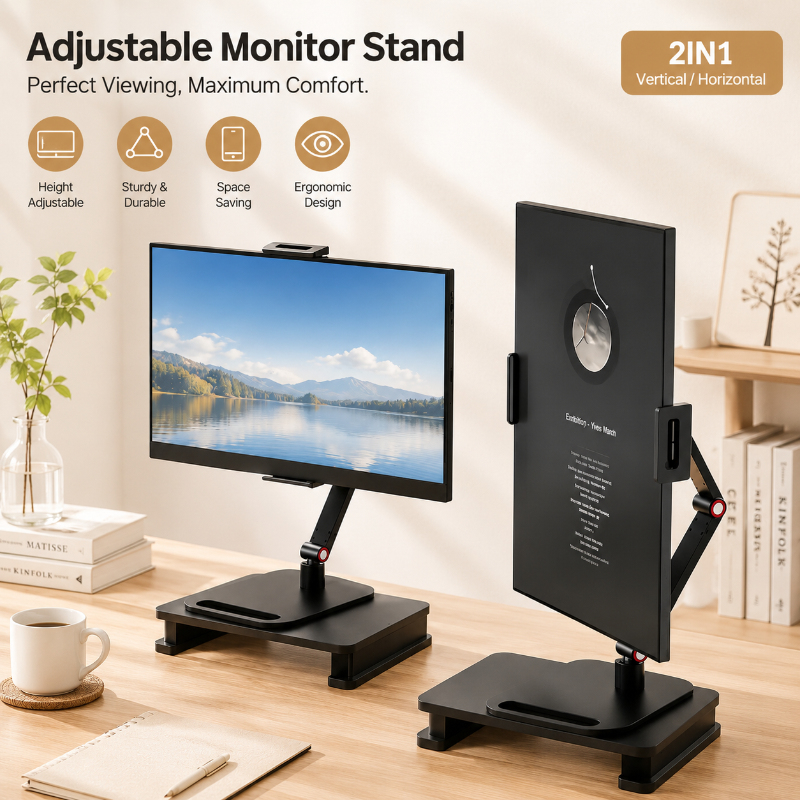 Expandable Portable Monitor Mo - Desk Setup With Laptop And Monitor recensie en prijs