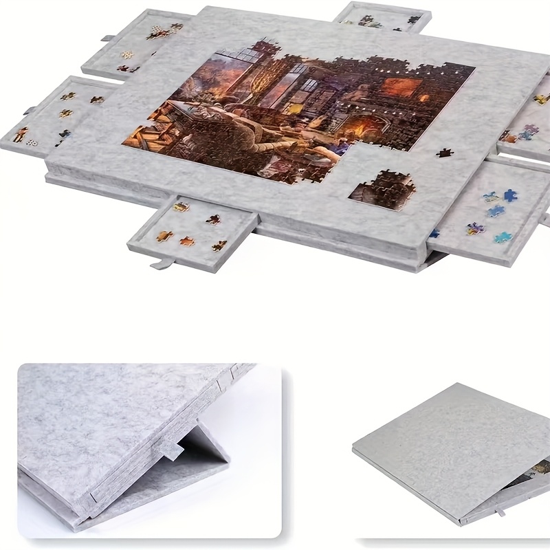 7pcs 6-Drawer Portable Puzzle  - Desk Setup Poster recensie en prijs