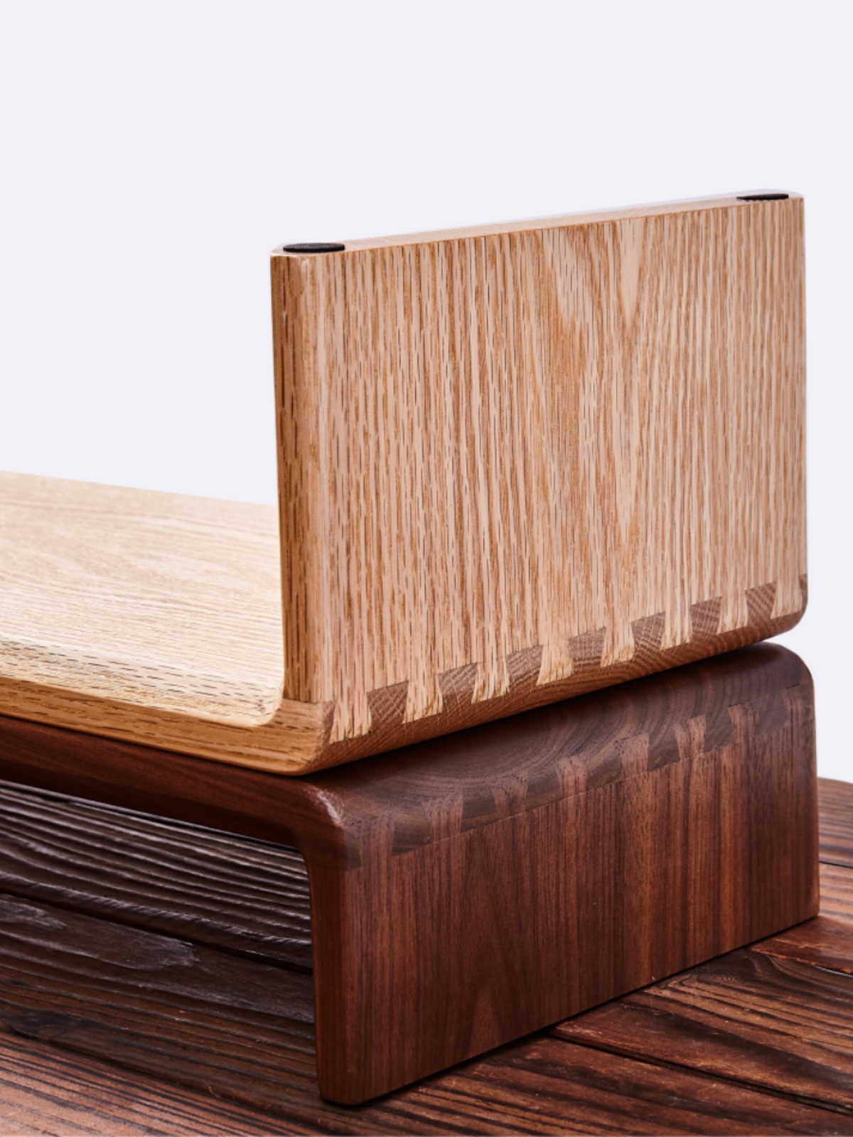 Black Walnut Wood Computer Mon - Monitor Riser Wood recensie en prijs