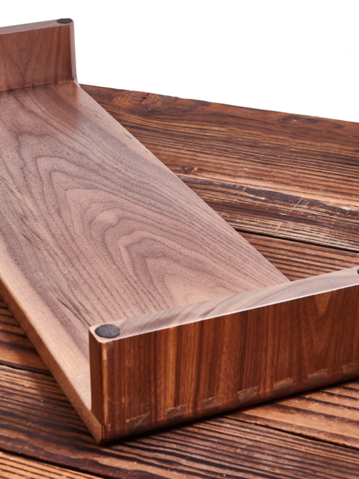 Black Walnut Wood Computer Mon - Monitor Riser Wood recensie en prijs