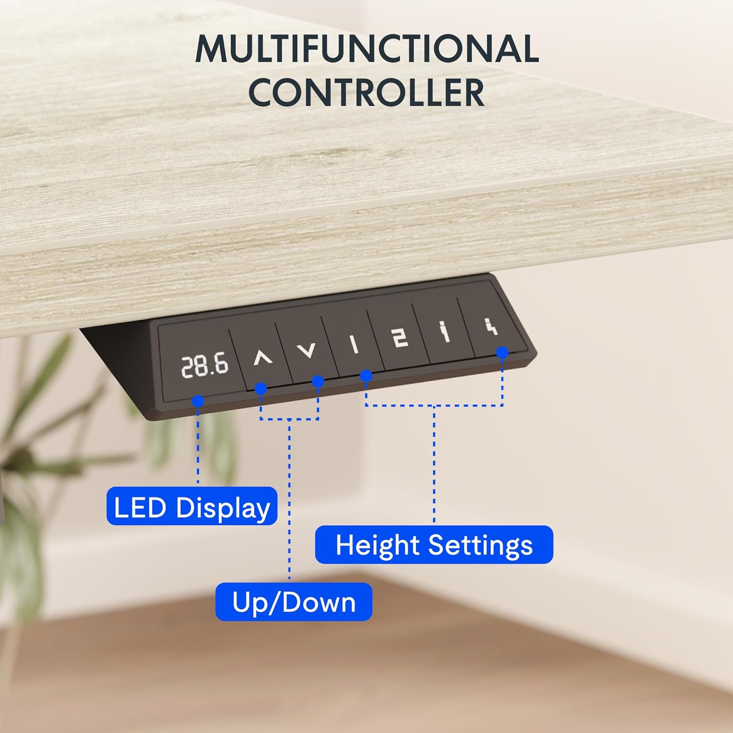 Electric Standing Desk 48x30 I - Desk Setup Study recensie en prijs
