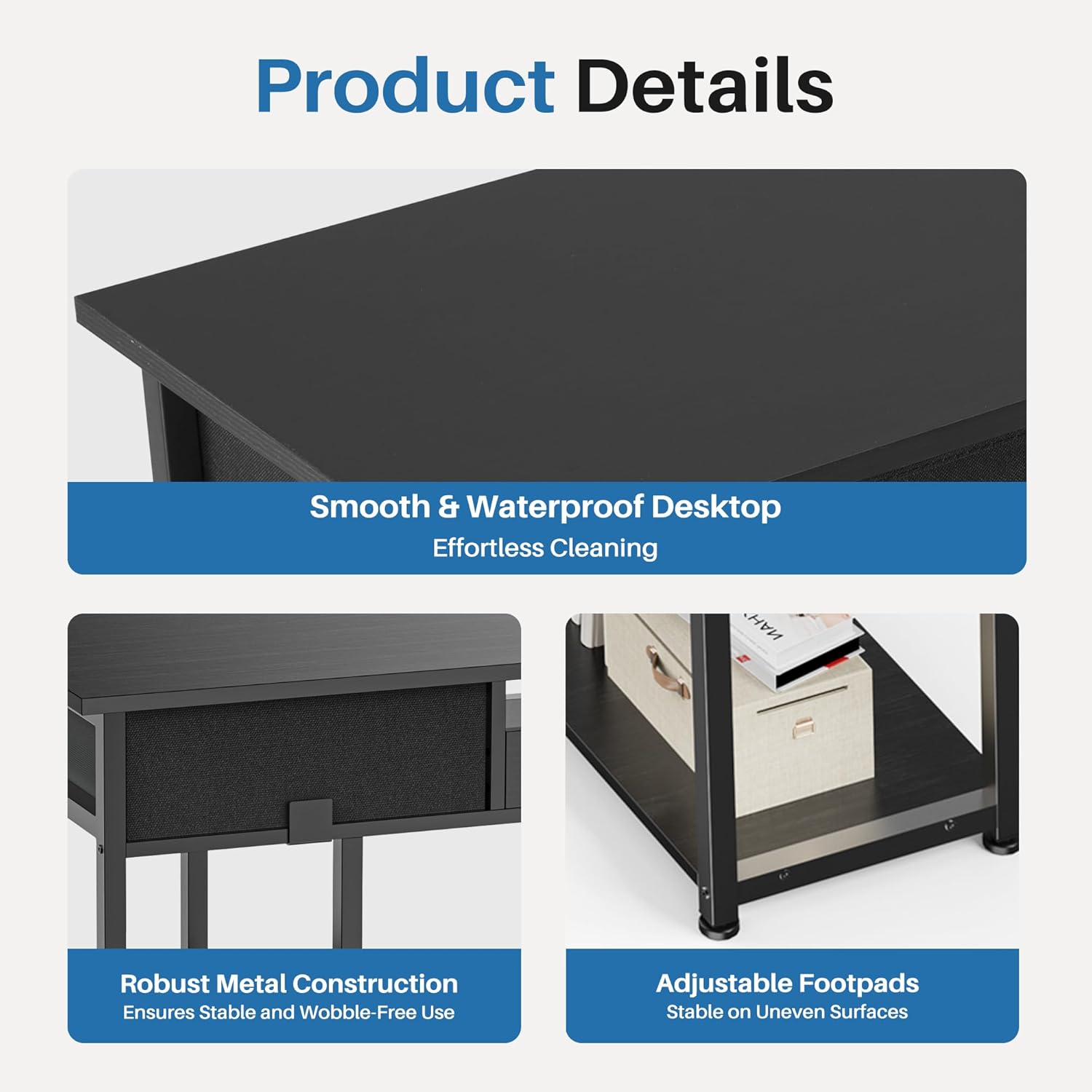 48-Inch Computer Desk with Fab - Desk Setup Workspace recensie en prijs
