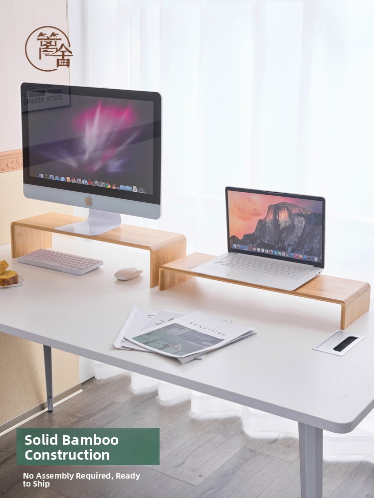 Simple Modern Office Cuter Mon - Monitor Riser Wood recensie en prijs