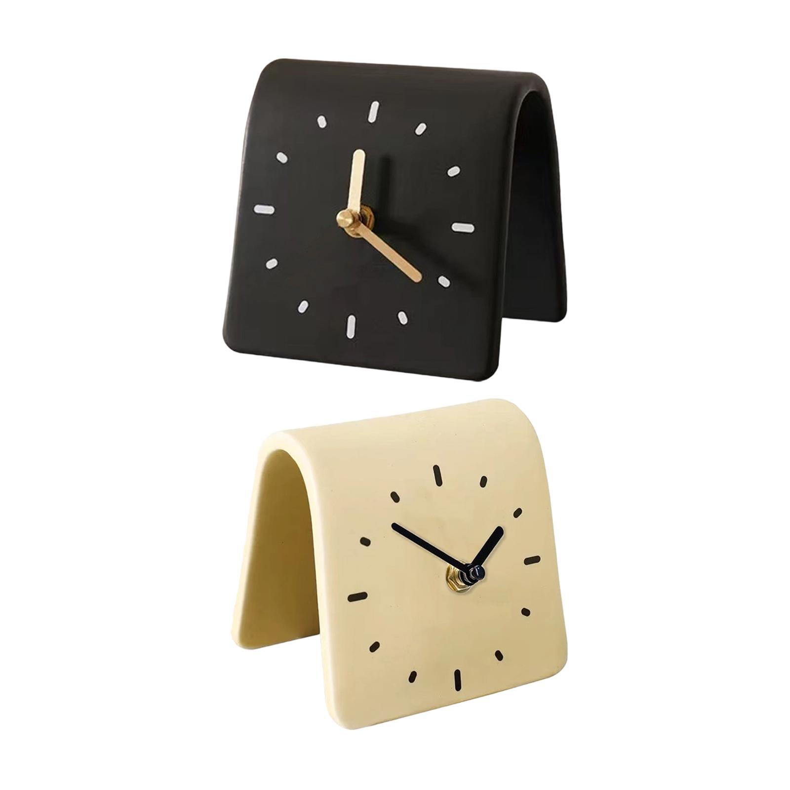 Desk Clock Modern Art Shelf Cl - Desk Setup Study recensie en prijs