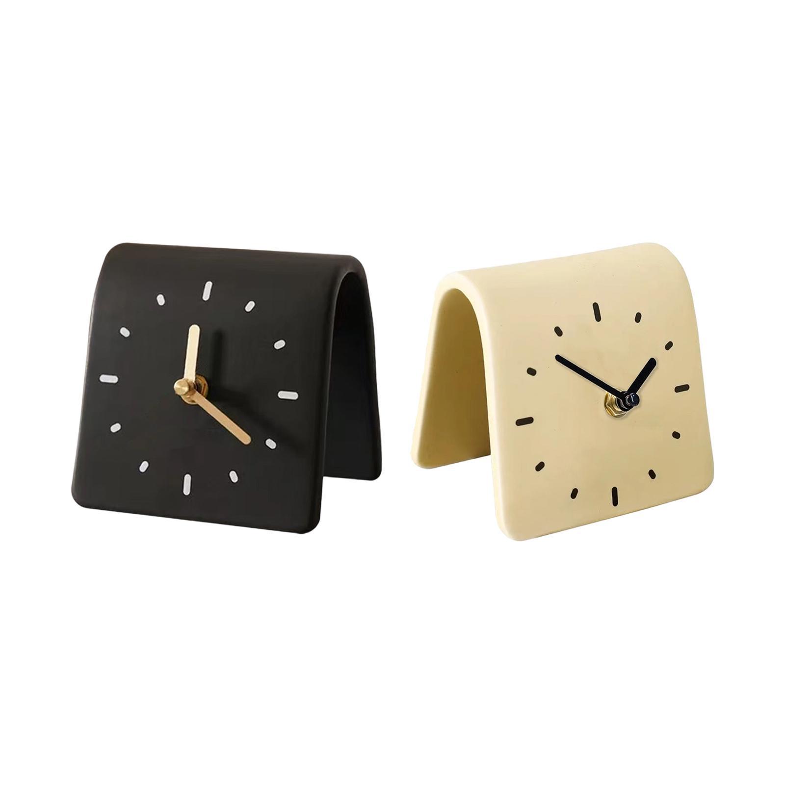 Desk Clock Modern Art Shelf Cl - Desk Setup Study recensie en prijs