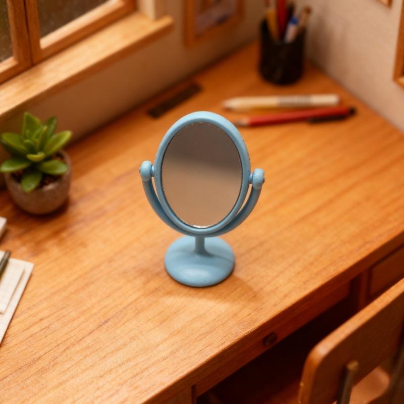 1Pcs Miniature Retro Mirror Dr - Desk Setup Vintage recensie en prijs