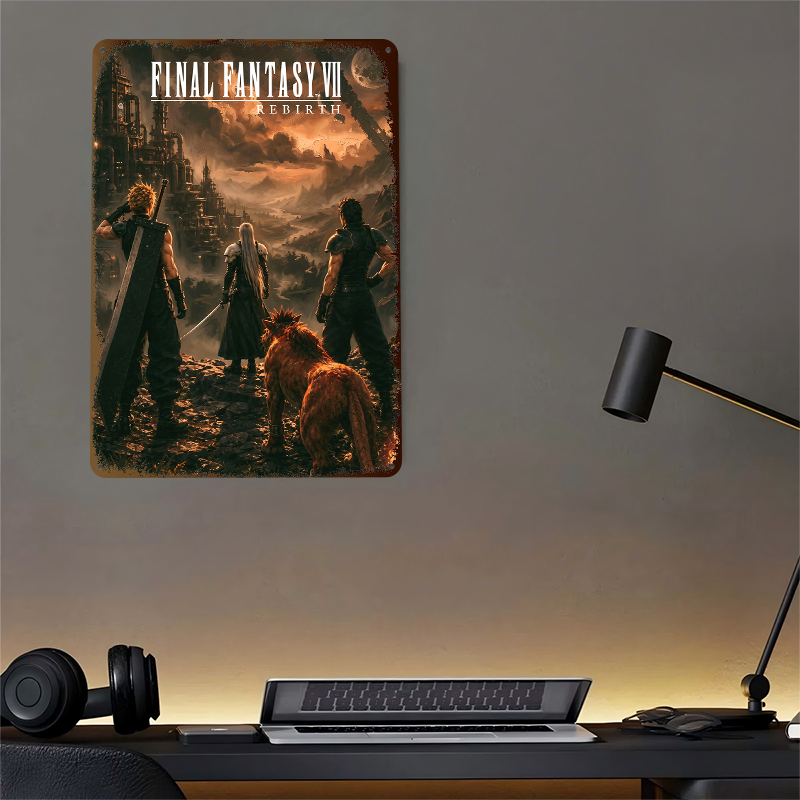 Fantasy VII Rebirth Key Art Pr - Desk Setup Poster recensie en prijs