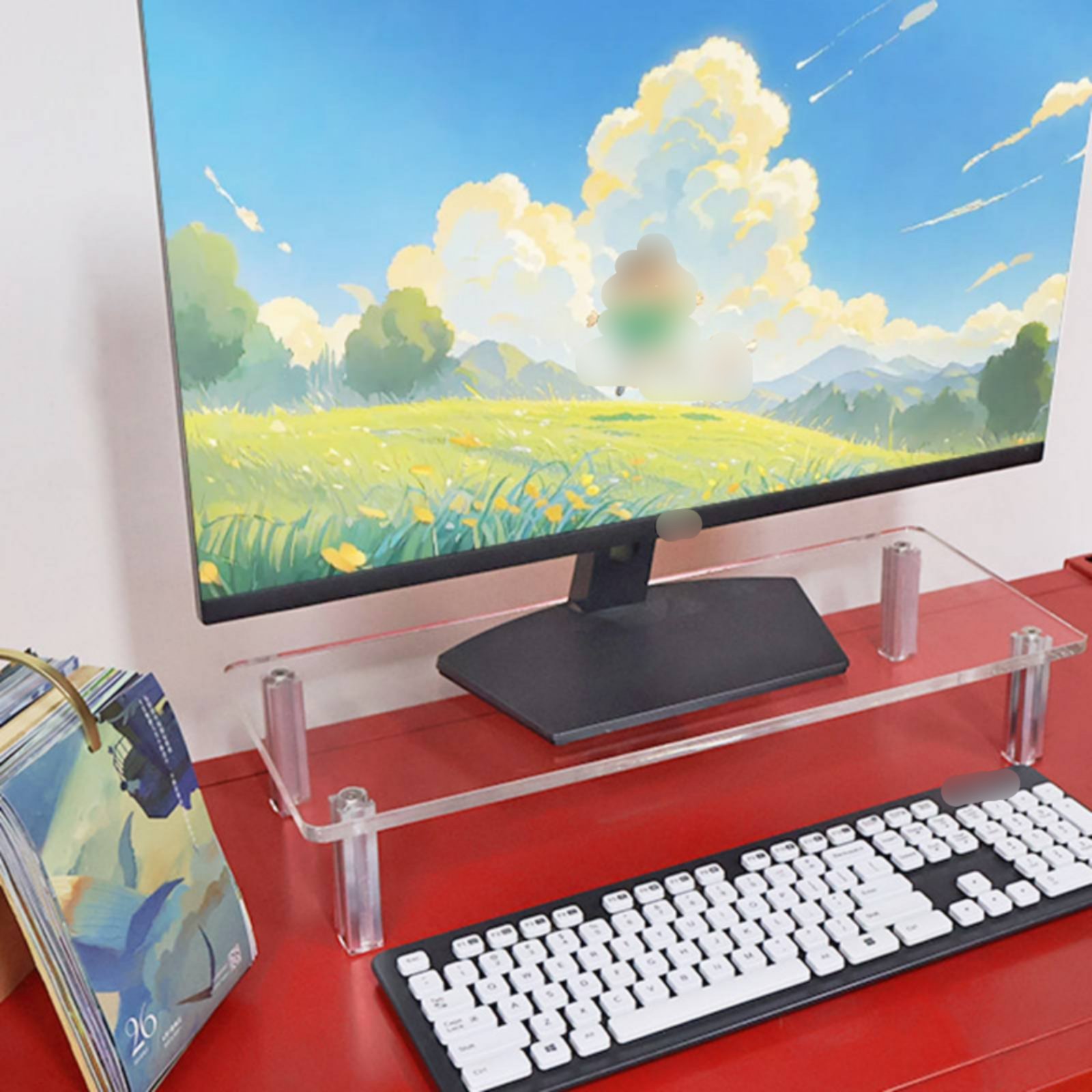 Acrylic Monitor Stand Easy to  - Desk Setup Riser recensie en prijs