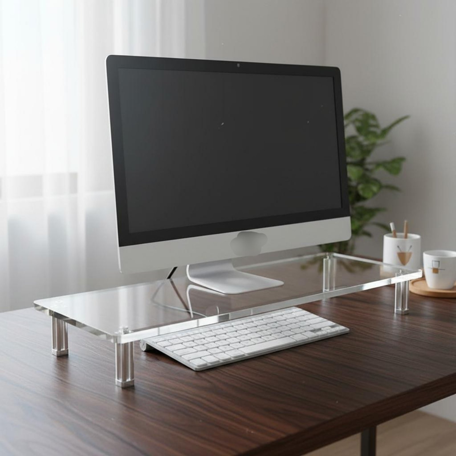 Acrylic Monitor Stand Easy to  - Desk Setup Riser recensie en prijs