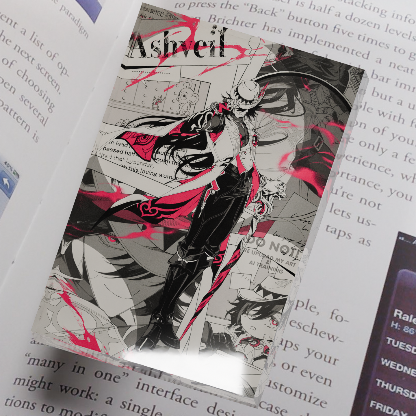 Honkai Star Rail Ashveil HSR P - Desk Setup Poster recensie en prijs