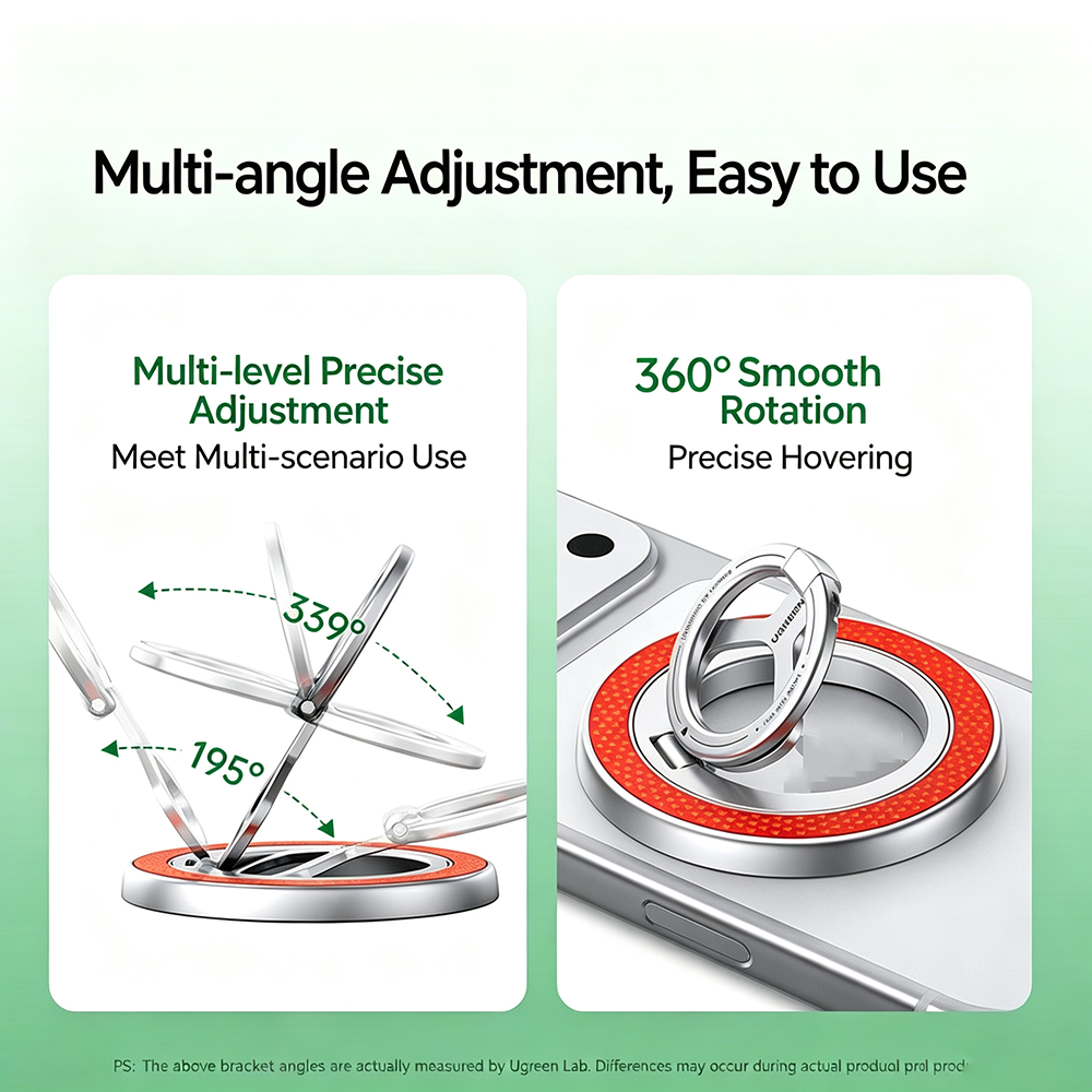 UGREEN Dual-sided Magnetic Pho - Dual Phone Holder recensie en prijs
