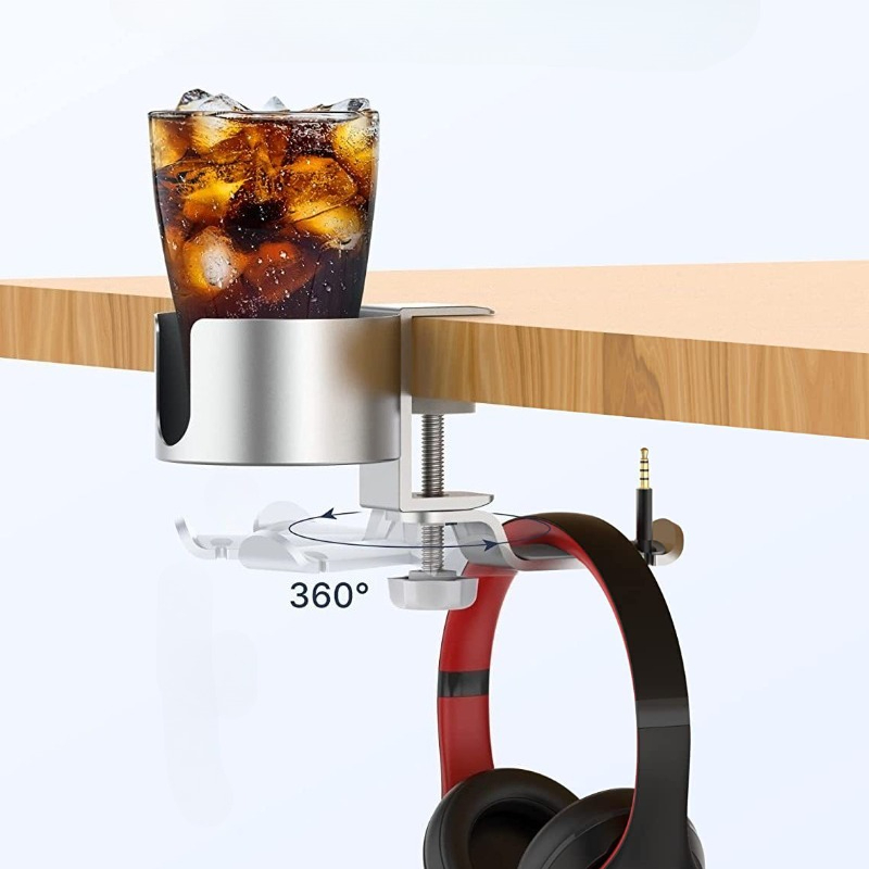 360° Rotating Desk Headphone H - Desk Setup In Office recensie en prijs