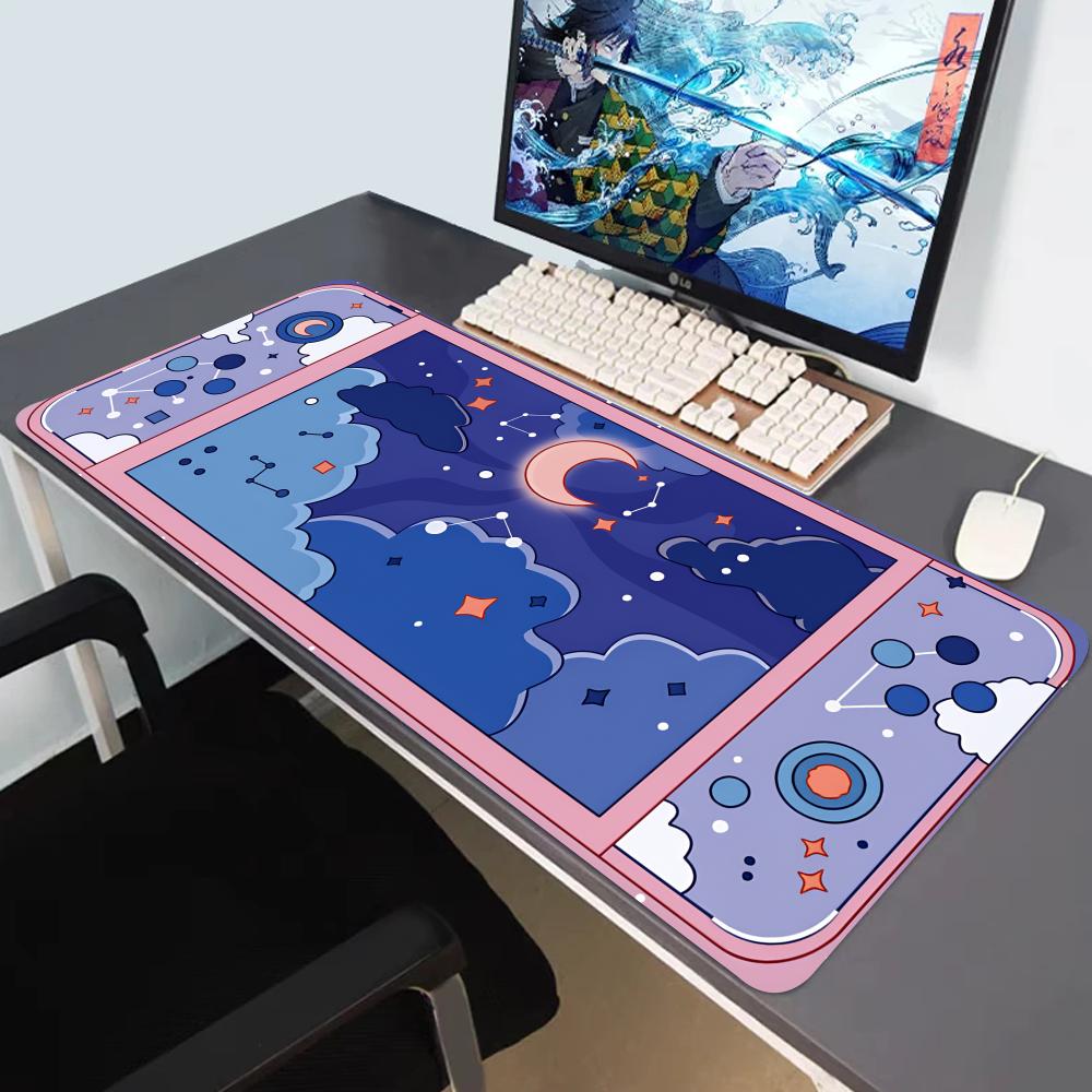 HYBXAXC Moon and Stars Large D - Desk Setup Art recensie en prijs