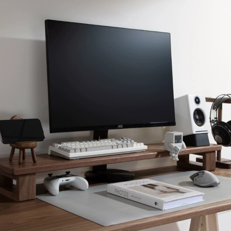 Black Walnut Desk Riser, Heigh - Monitor Riser Wood recensie en prijs