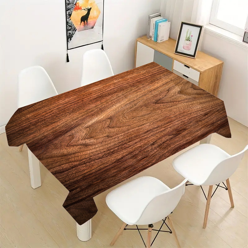 Elegant Dark Wood Grain Tablec - Desk Setup Dark recensie en prijs