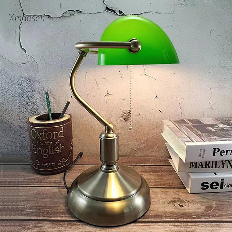 Vintage Led Table Lamp Banker' - Desk Setup Vintage recensie en prijs