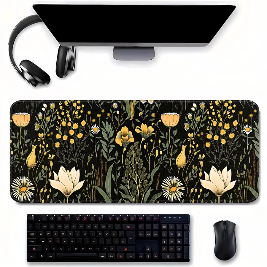 Anti slip Mouse Pad Computer L - Desk Setup Dark recensie en prijs