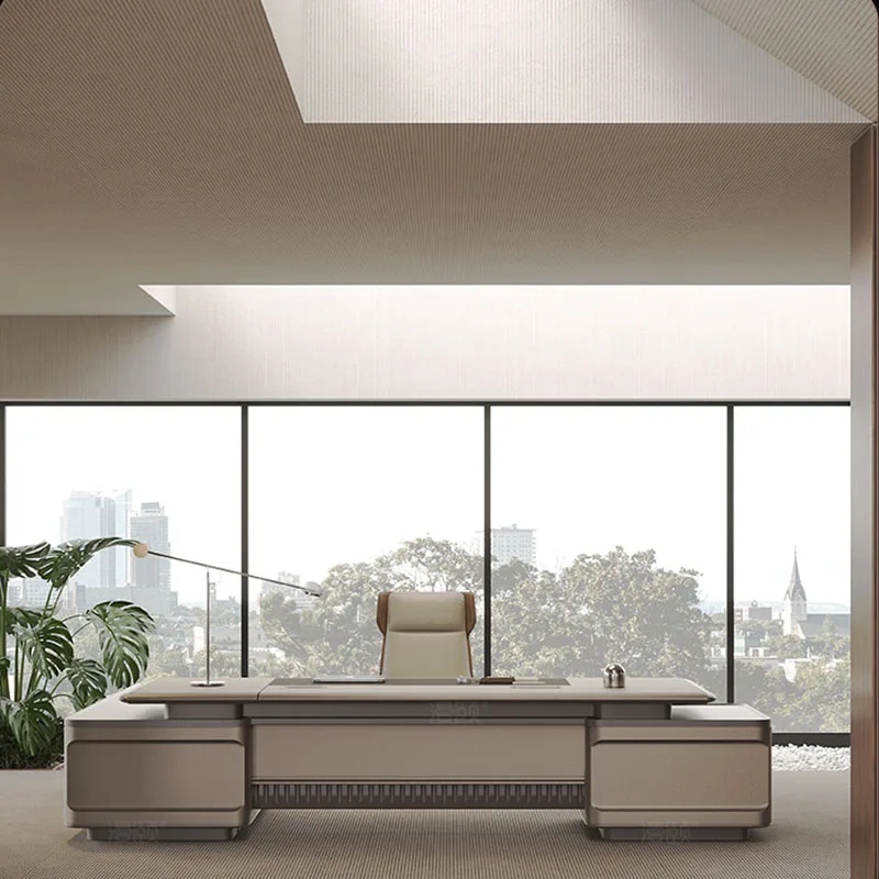 Manicure White L Shaped Wooden - Desk Setup In Office recensie en prijs