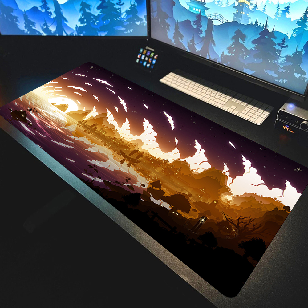 Moon and Stars Large Desk Mat  - Desk Setup Art recensie en prijs