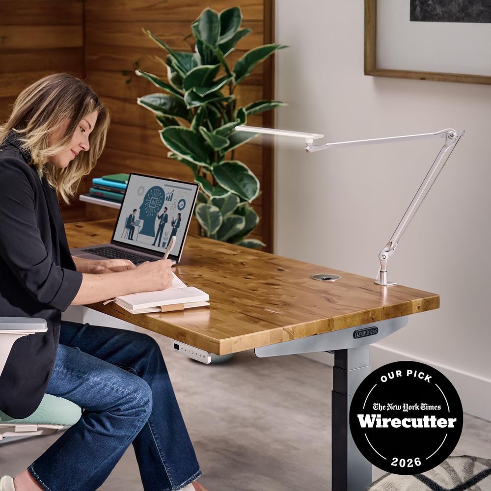 Adjustable 3-Color LED Desk La - Desk Setup In Office recensie en prijs