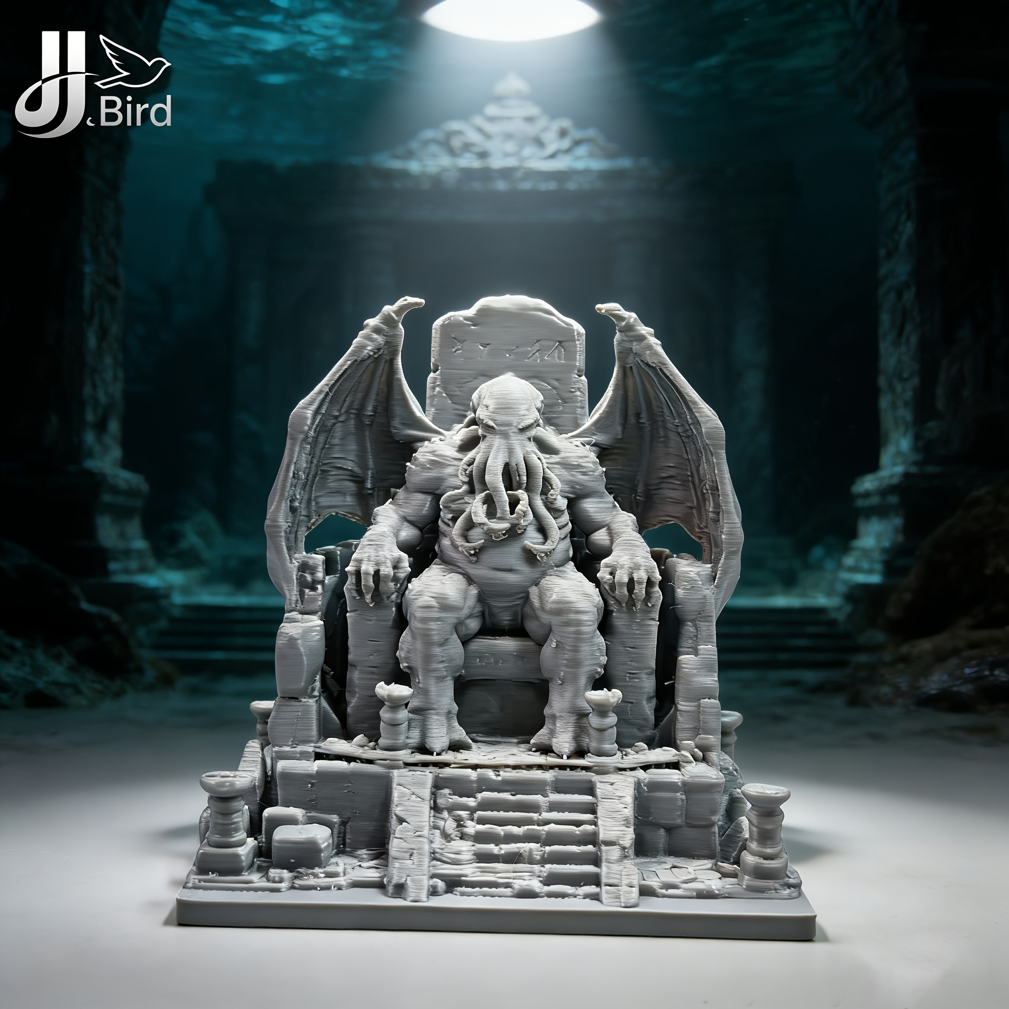 1-Piece Cthulhu Throne Model O - Desk Setup Artist recensie en prijs