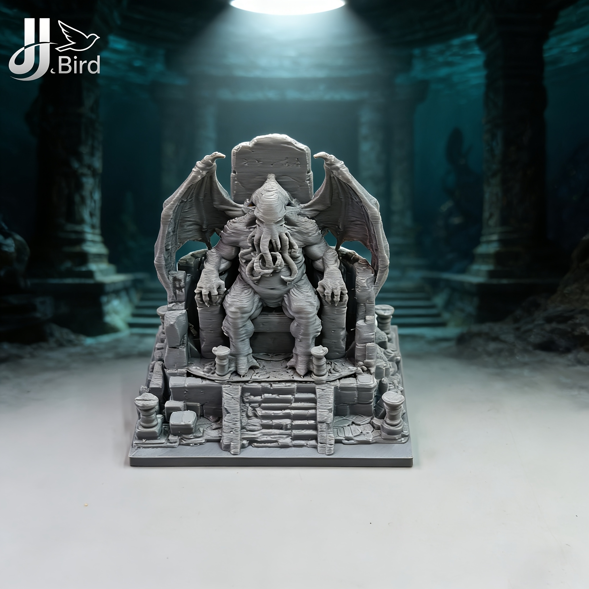 1-Piece Cthulhu Throne Model O - Desk Setup Artist recensie en prijs