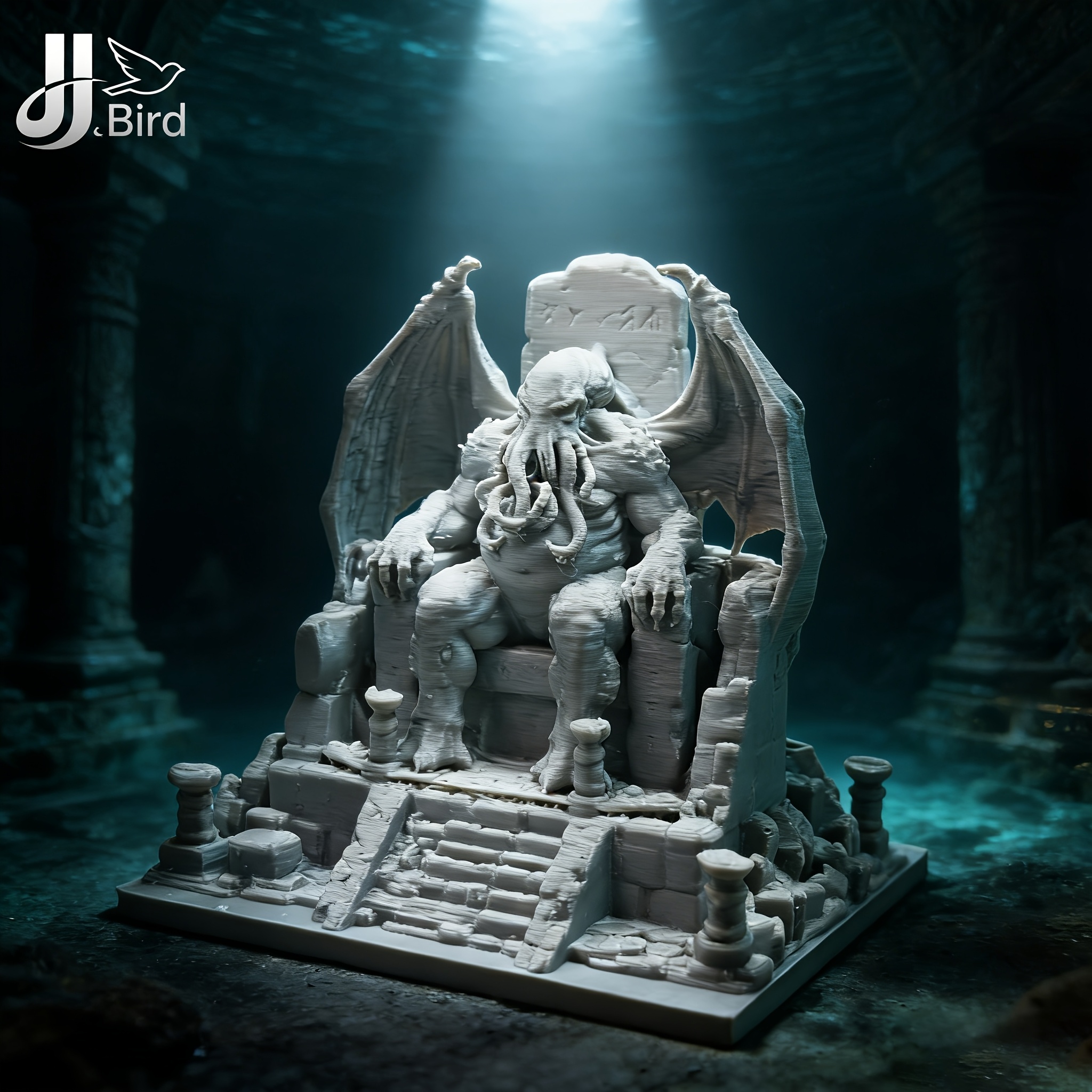 1-Piece Cthulhu Throne Model O - Desk Setup Artist recensie en prijs