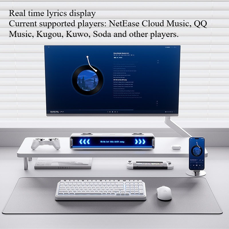 K20 GT Full Screen Subtitle Sp - Desk Setup With Speakers recensie en prijs