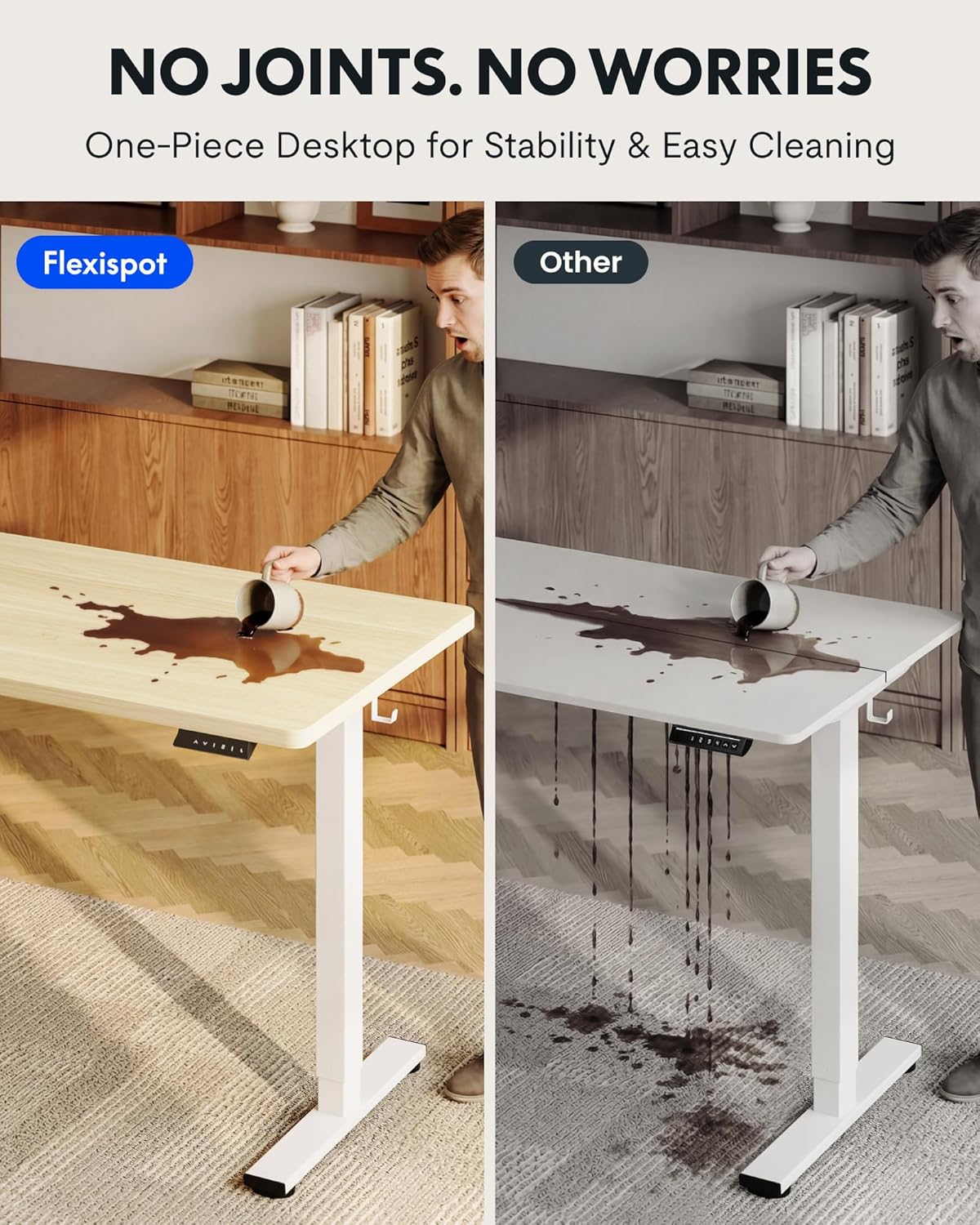 Electric Height Adjustable Sta - Desk Setup In Office recensie en prijs