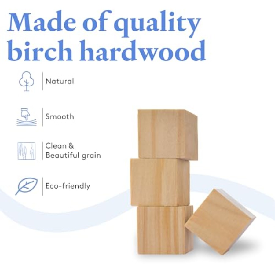 DIY Wood Cubes, Pack of 1 Larg - Monitor Riser Wood recensie en prijs