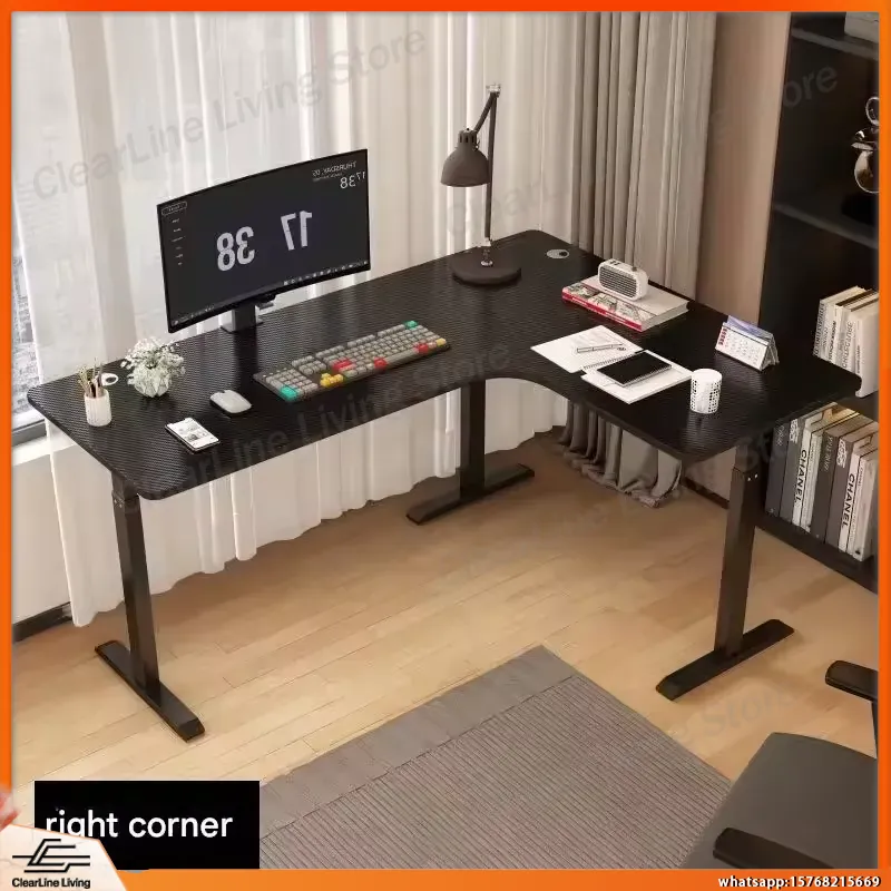 Ergonomic L Shaped Gaming Desk - Dual Monitor Desk Setup recensie en prijs