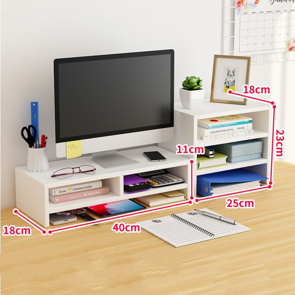 Stable Base Wood Desktop Compu - Monitor Riser Wood recensie en prijs