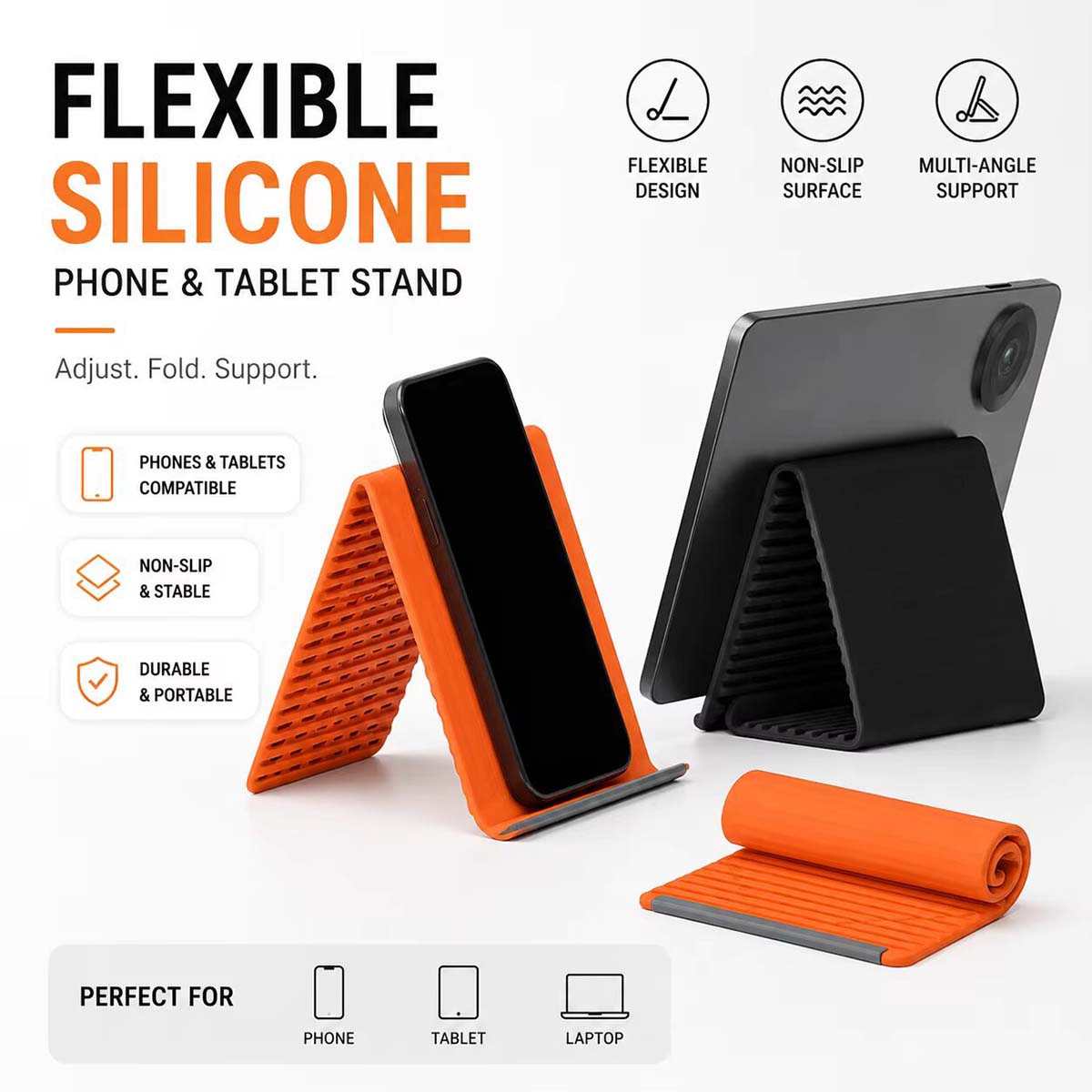 Freely Shaping Silicone Phone  - Dual Phone Holder recensie en prijs