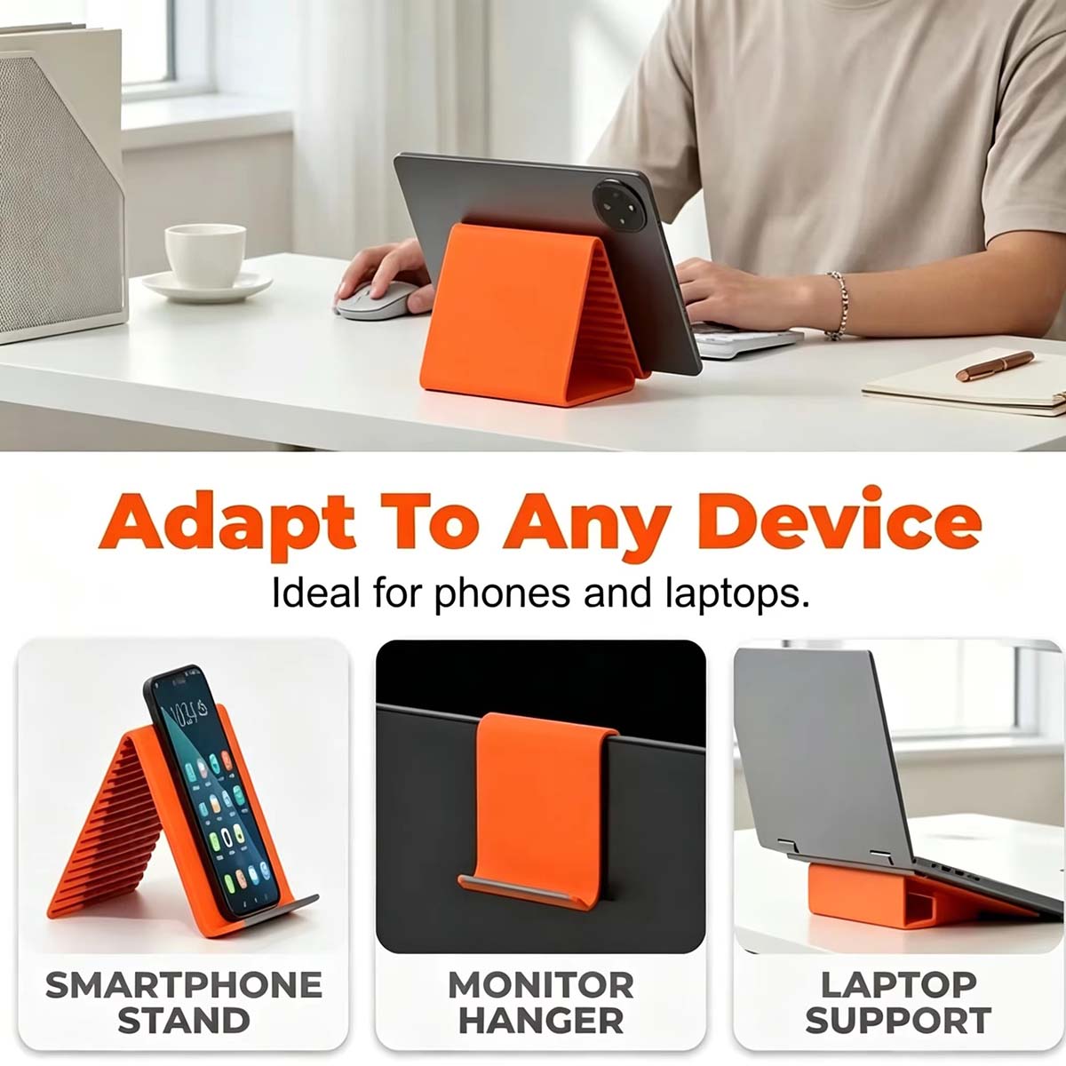 Freely Shaping Silicone Phone  - Dual Phone Holder recensie en prijs