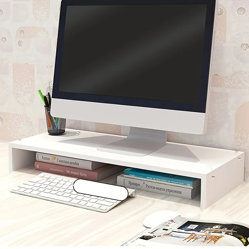 Stable Base Wood Desktop Compu - Desk Setup Riser recensie en prijs